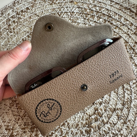 Ray-Ban square tortoise sunglasses - Picture 4 of 5